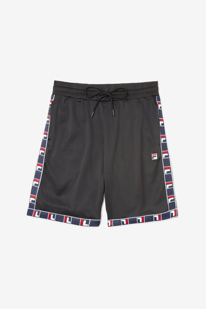 Fila Miesten Shortsit Pane Mustat - IRFP-51298